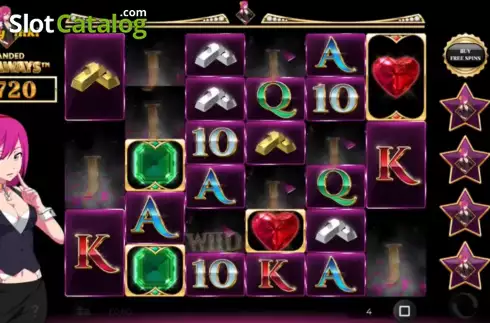 Bildschirm3. LuckyNiki Branded Megaways slot