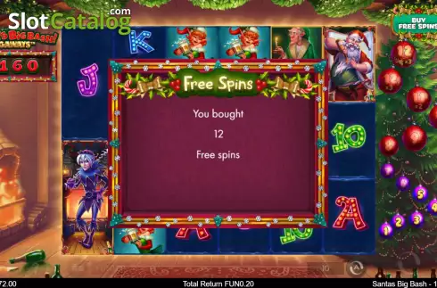Free Spins 1. Santa's Big Bash Megaways slot