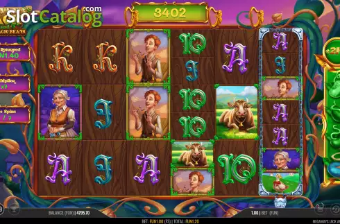 Free Spins 4. Megaways Jack and The Magic Beans slot