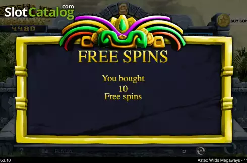 Free Spins 1. Aztec Wilds Megaways slot