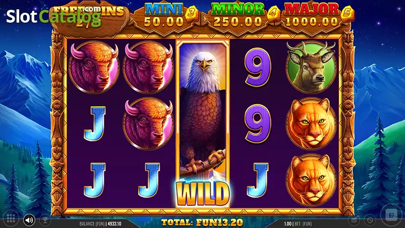 Eagle Strike Hold and Win Free Spins