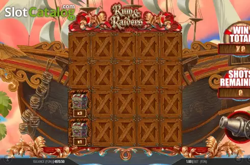 Second Bonus Gameplay Screen 2. Rum and Raiders slot