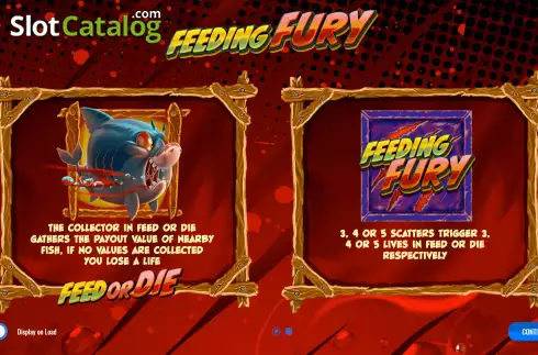 Bildschirm2. Feeding Fury slot