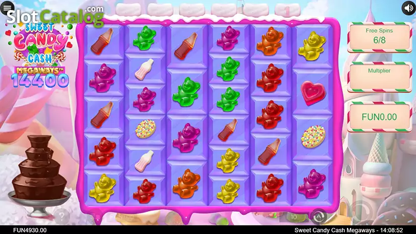 Sweet Candy Cash Free Spins