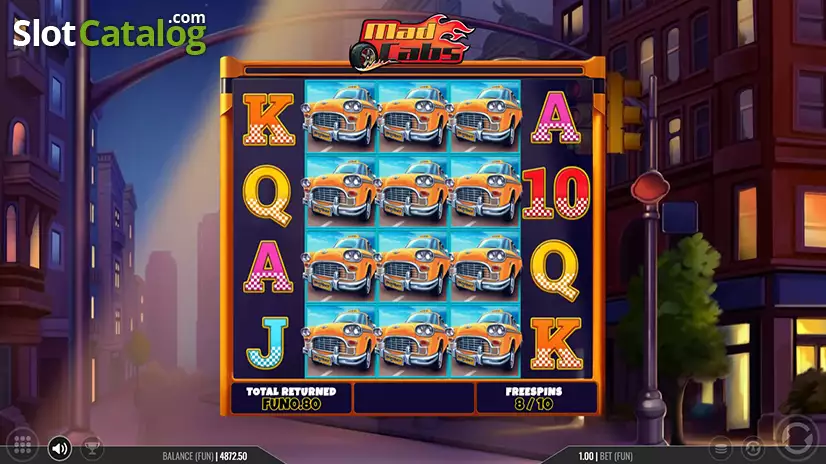 Mad Cabs Slot Free Spins