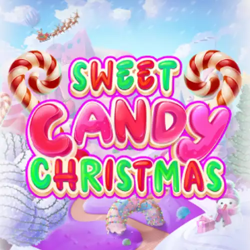 Sweet Candy Christmas Logo