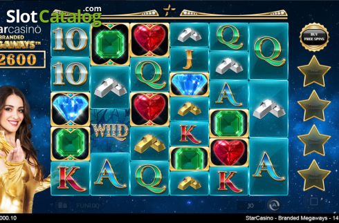 Win screen 2. Star Casino Branded Megaways slot