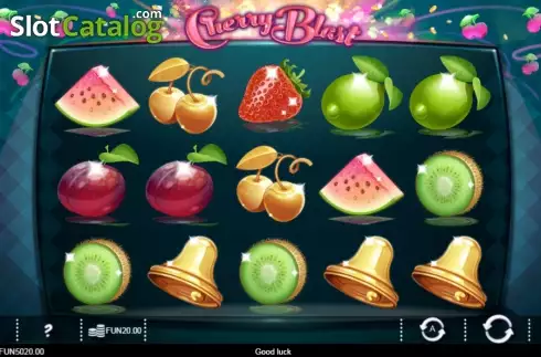 Ecranul 1. Cherry Blast slot
