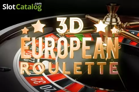 3D European Roulette (IronDog) Logo