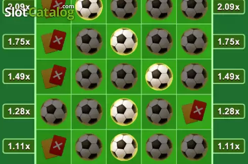 Game screen. Goal (JDB) slot