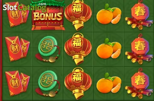 Game Screen. Prosperity Tiger slot