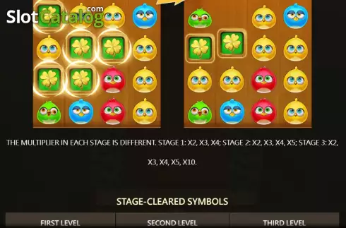 Game Rules screen 5. Birdsparty Deluxe slot