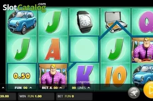 Wild Win screen. Cash Man slot