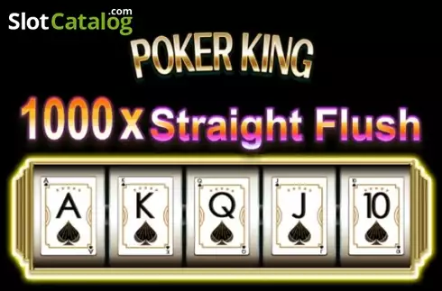 Poker King 1000x Straight Flush slot