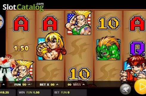 Win screen. Street Fighter (JDB) slot