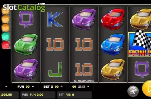 Schermo2. Lucky Racing slot