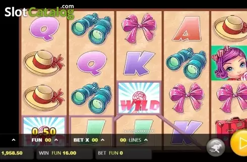 Wild Win screen. Candy Land (JDB) slot