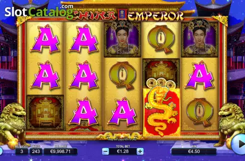Win screen 2. China Emperor slot