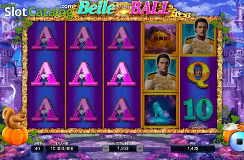 Win screen 2. Belle Of The Ball slot