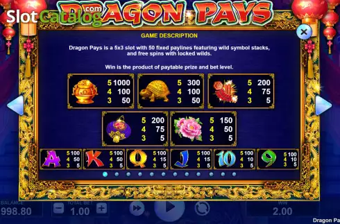 Скрін5. Dragon Pays (JVL) слот