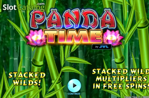 Start Screen. Panda Time slot