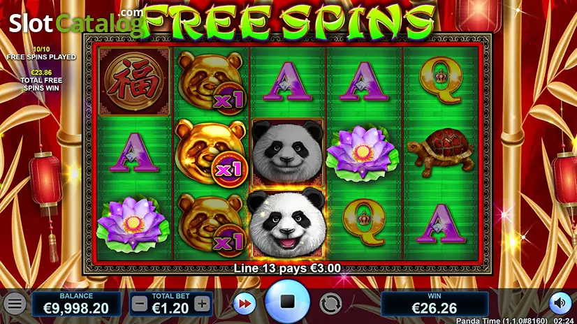 Panda Time Free Spins
