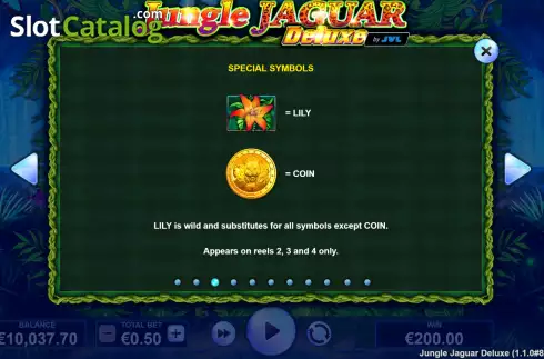 Ecran7. Jungle Jaguar Deluxe slot