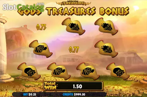 画面5. Olympus Treasure (Jackpot Software) カジノスロット