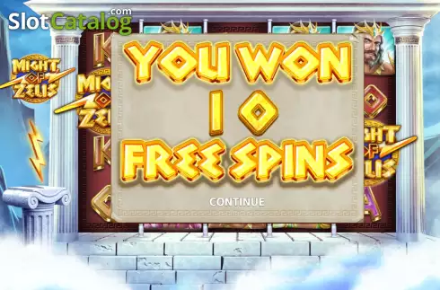 Free Spins 1. Might of Zeus (Jelly) slot
