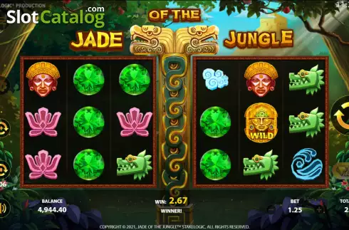 Bildschirm4. Jade of the Jungle slot