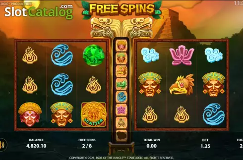 Schermo7. Jade of the Jungle slot