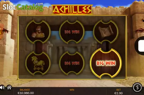 画面6. Achilles (Jelly) カジノスロット