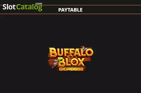 Game Rules 1. Buffalo Blox Gigablox slot