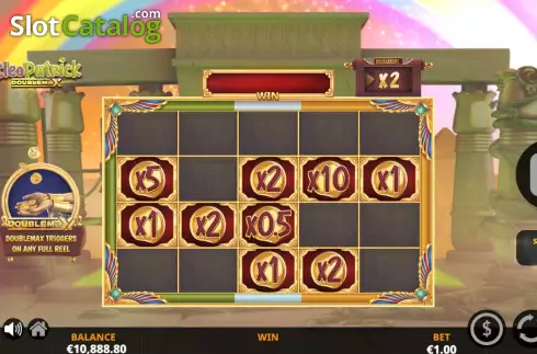 Hold and Win Bonus Gameplay Screen 4. CleoPatrick DoubleMax slot