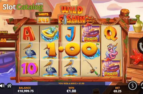 Win Screen 1. Wild Fishin Wild Ways slot