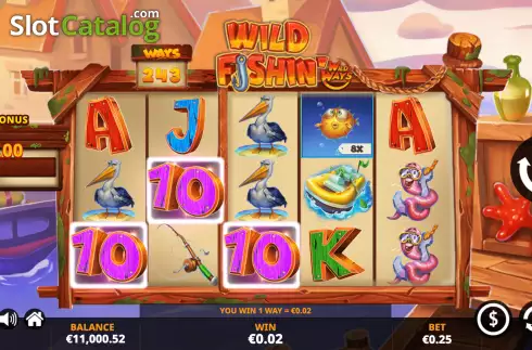 Win Screen 2. Wild Fishin Wild Ways slot