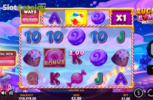 Free Spins Win Screen 3. Sugar Bomb DoubleMax slot