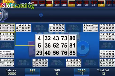 画面4. iRich Bingo カジノスロット