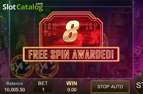 Free Spins screen 3. Agent Ace slot