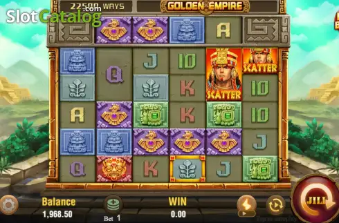 Schermo2. Golden Empire (Jili Games) slot