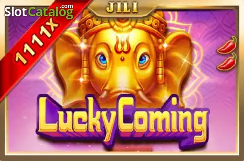 Lucky Coming ロゴ