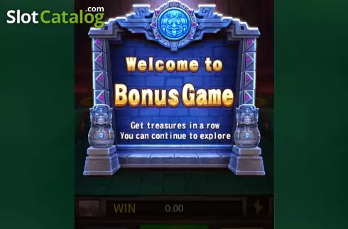 Bonus Game screen. Secret Treasure (Jili Games) slot
