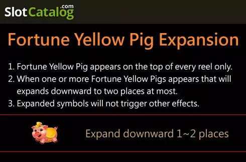 Game Feature screen 2. Fortune Pig (Jili Games) slot