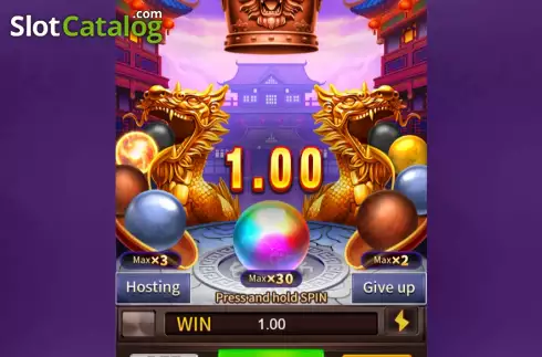 Win screen. Dragon Treasure (Jili Games) slot
