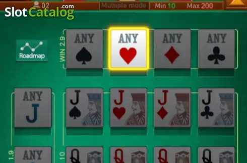Win screen. Poker King (Jili Games) slot