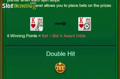 Game Rules screen. Poker King (Jili Games) slot