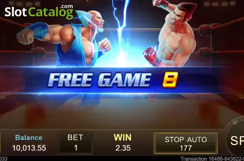 Free Game screen 2. Boxing King slot