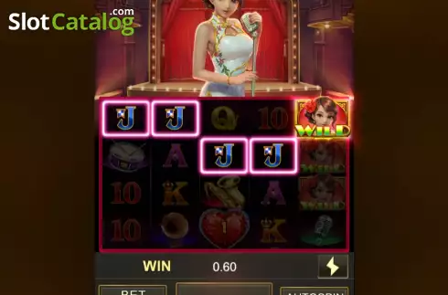 Win screen. Shanghai Beauty (Jili Games) slot