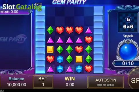 画面2. Gem Party カジノスロット