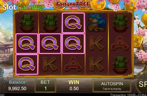 Win screen. Fortune Tree (Jili Games) slot